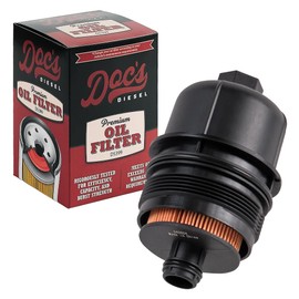 Doc's Diesel Oil Filter D11880 | Compatible with Jeep Wrangler/Gladiator 3.0L EcoDiesel 2020+, RAM 1500 3.0L EcoDiesel 2020+ | Replaces 68507598AA, 68498720AA