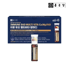 Chong Kun Dang Aesop Duo Multi Vita Karth 1 Box / 종근당 이뮨듀오 멀티 비타 칼마디 1박스