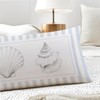 Blue Beach Coastal 20x54 Body Pillow Pillowcase Cover with Zipper