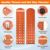 28 Nut and Bolt Thread Checker with 14 Metric and