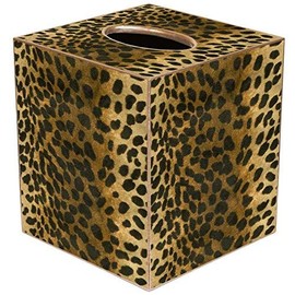 Marye-Kelley Jaguar Tissue Box Cover - Animal Print Home Decor • Holder Bathroom Vanity Countertops, Bedroom Dressers, Night Stands