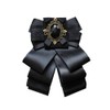 FYBownot Unisex Multi-layer Bow Tie, Uniform Ribbon, Ribbon Tie, Pin
