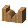 Whiteside Router Bits 1574 Point Cutting Round Over Bit with