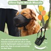 Dog Muzzle Soft Mesh Muzzle for Small Medium Large Dogs,