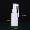 GSHLLO 5 Pcs 30 ml Plastic Throat Spray Bottles Vials