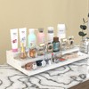 Wobmmi Expandable Spice Rack organizer with 3-Tier step shelf,Modern Design