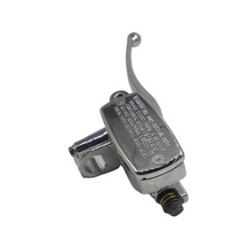 XDF 7/8" Left Motorcycle Handlebar Front Brake Master Cylinder Lever (Chrome) 22mm