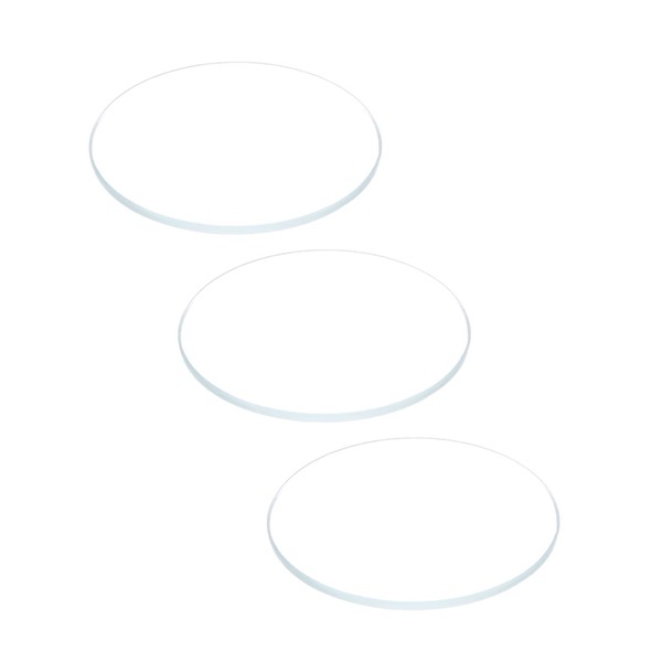 uxcell Watch Glass Crystal Lens 31mm Diameter 1.1mm Edge Thickness