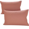 Federe, Coppia Federe Cuscini, Federe Copricuscini, Copricuscini, 100% Cotone Fibra
