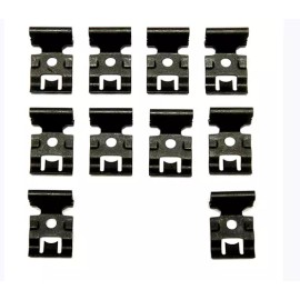 Online Auto Supply 58-64 GM NOSR Impala Front Windshield Rear Window Trim Molding Clips 10pcs EI