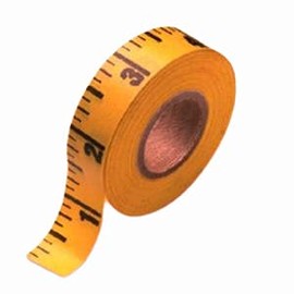Adhesive Back Tape Measure for Sewing Machine Table - 20 X 36" Tapes Rulers