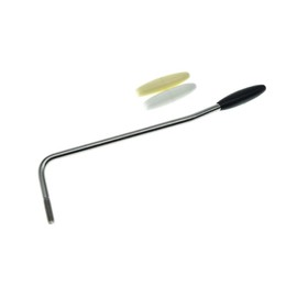 KAISH Stainless Steel USA Thread Tremolo Trem Arm Whammy Bar Fits American/Mexican Standard or Vintage Strat Nickel with 3 Tips