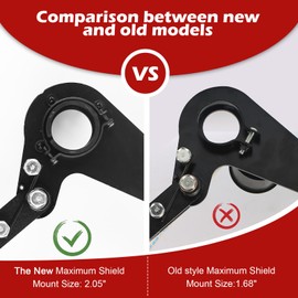 OCTAOR Upgraded Angle Grinder Belt Sander Adapter, US 5/8-11 Thread Pipe or Tube Sanding, 2" Maximum Shield Mount, Polishing Tool for Rust Removal and Woodworking (Upgraded For 20/40mm Belt)