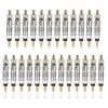 Pack of 25 French Valves, Presta Valve Bicycle Valve Adapter,