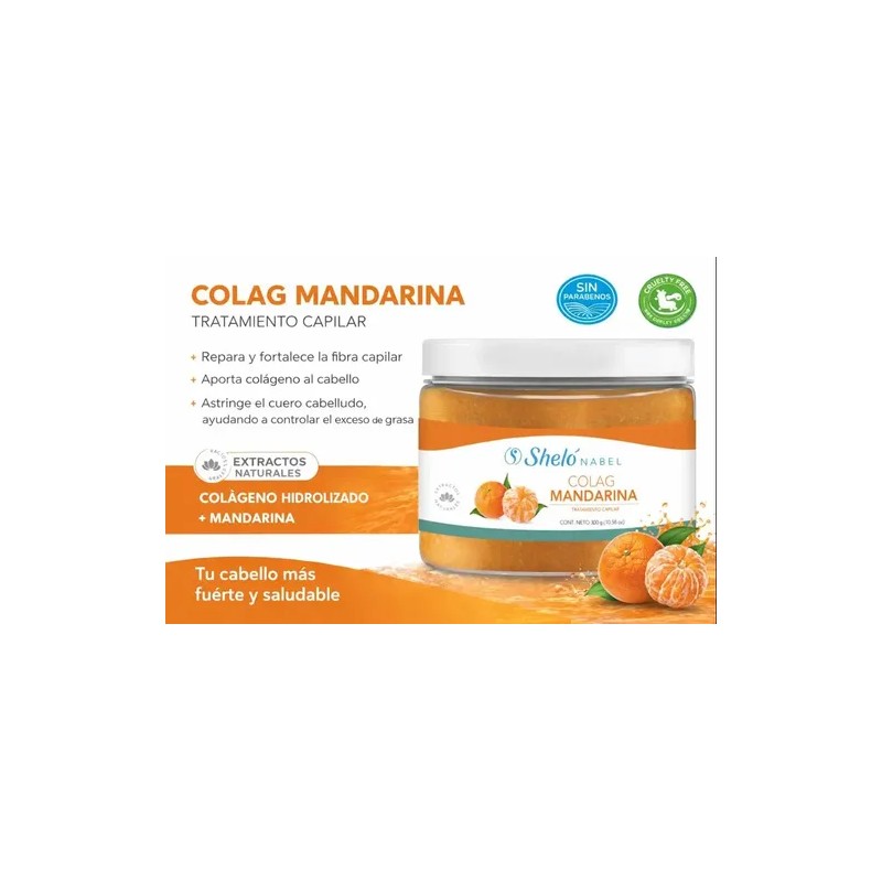 Colag Mandarina Tratamiento Capilar 300g Shelo Nabel