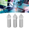 3Pcs 3D Printer Extruder Nozzle 1.75mm M6 High Speed Hotend