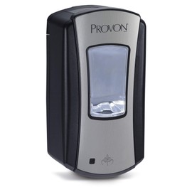 PROVON LTX-12 Touch-Free Foam Handwash Dispenser, Chrome/Black, for 1200 mL PROVON LTX-12 Foam Soap Refills (Pack of 1) - 1972-04