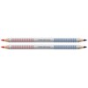 Faber-Castell 110910 Jumbo Grip Hyphenation Pen Bicolour Red and Blue