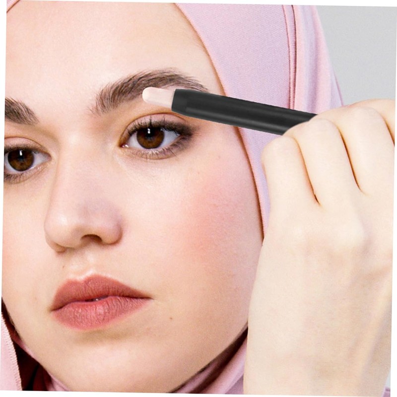 MERRYHAPY 2pcs Eye Shadow Sticks Brush Natural Makeup Look Eyeshadow