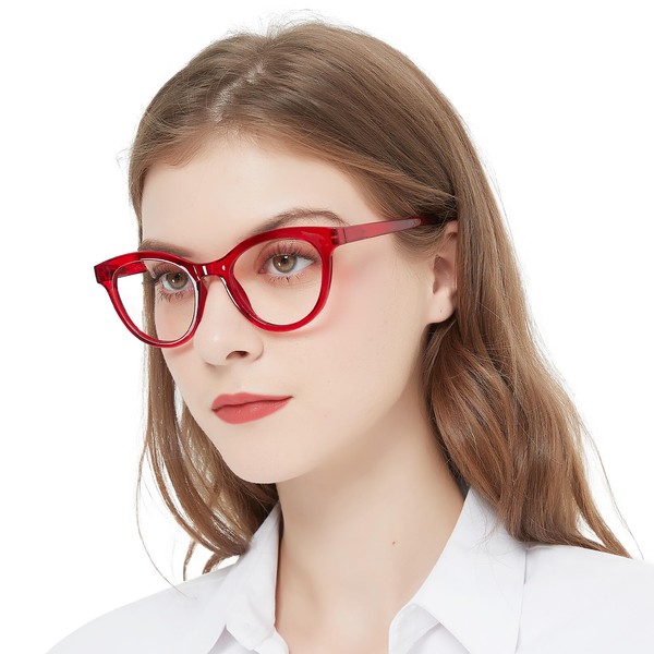 OCCI CHIARI 4.0 High Magnification Reading glasses Women Comfort Readers(4.0