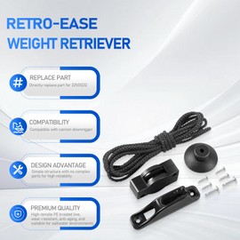 Bzsunway Retro-Ease Weight Retriever Replace Part for 2250122 Compatible with Cannon Downrigger