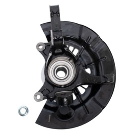TRQ Front Steering Knuckle & Wheel Bearing Hub Assembly RH Right Passenger Side Compatible with 2012-2017 Toyota Camry 4321106240 43502AA021 4778106130 686-254