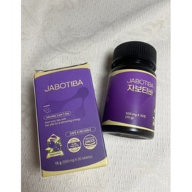 Blue Bio Jabotiba Tablets Jaboticaba 15g 500mg / 블루바이오 자보티바 Jabotiba 정 자보티카바 15g 500mg X 30정 533479
