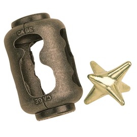 EUREKA 515033" Huzzle Cast Cage Puzzle, Multicolored