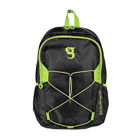 geckobrands Impact Backpack – School/Work Backpack, Black/Green