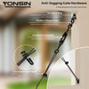 YONSIN Anti-Sag Gate Hardware Kit for Wooden Fence Gate, Anti-Sagging