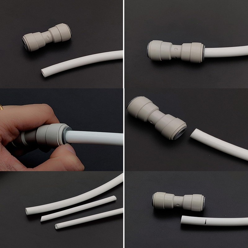 Aczyqws 2 Internally Threaded BSP to 10mm Push Pipe Connector