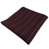 TigerTie Designer Pocket Square in Checked Pattern - Pocket Square