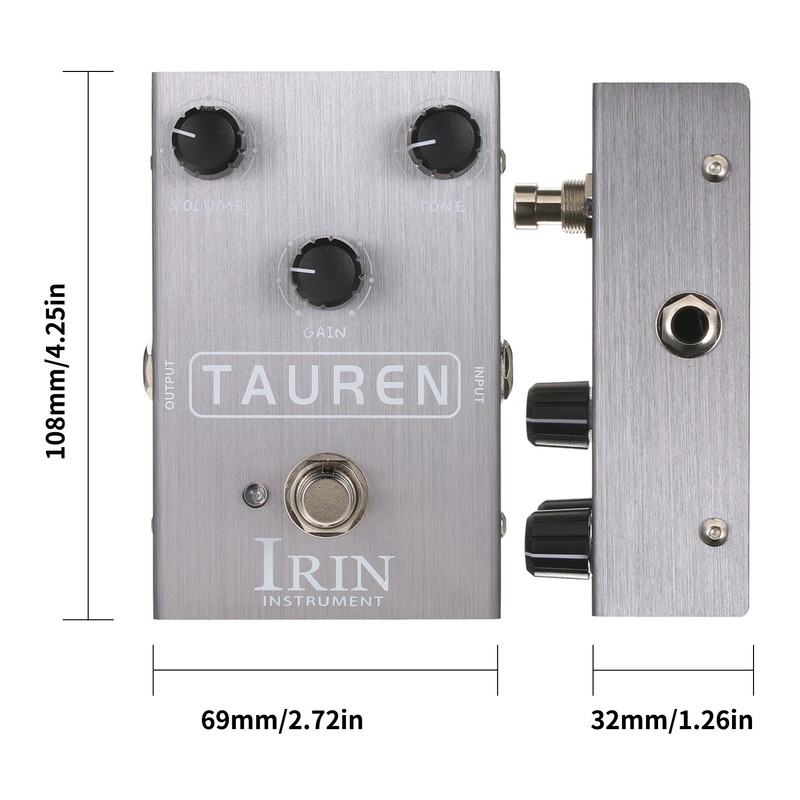 IRIN Overdrive Guitar Effect Pedal Mini Effector Guitar Effect Processor