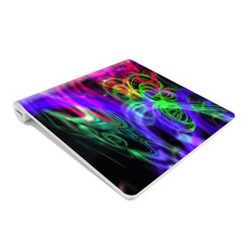 MightySkins Skin Compatible With Apple Magic Trackpad (original) wrap cover sticker skins Neon Splatter