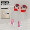 JS Wall Hooks for Hanging Coats Screw in Coat Hanger