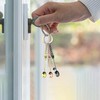 4 PCS Mini Spoon Keyring, Small Tiny Spoons, Mini Crown