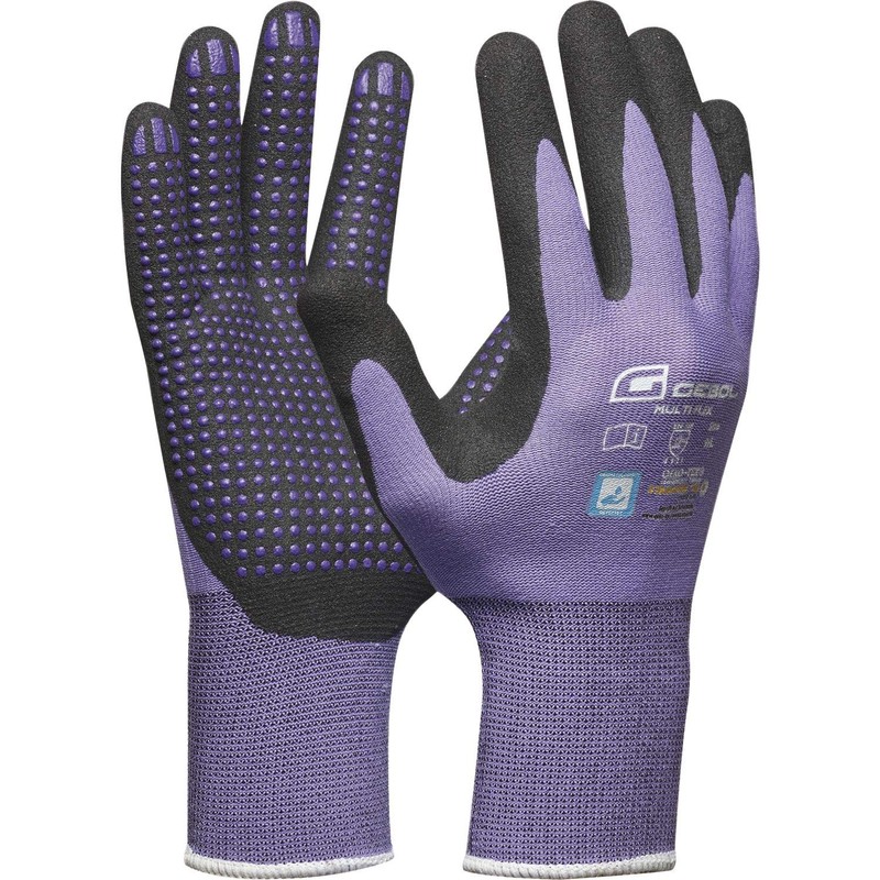 Gebol Work Gloves Multi Flex Lady Purple Size 7 (S)