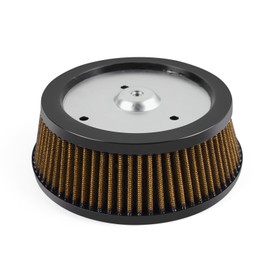 High Performance Powersport Air Filter HD-0800 Premium Engine Air Filter Compatible with 2001-2008 for Harley Screamin Eagle Dyna Road King Ultra Classic Electra Glide Models (Orange)