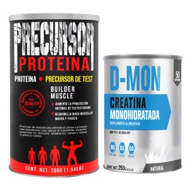 Precursor Testo 700g + Creatina Monohidratada 250g D-mon