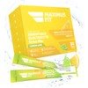 Maximus Fit Elektrolyte Pulverbeutel, Elektrolyt-Getränkemix-Hydrationspaket – Natrium, Magnesiumcitrat, Vitamin C,