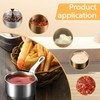 BangBoom 6 PCS 304 Stainless Steel Dipping Sauce Cups with