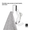 Umbra Buddy Over Door Hooks for Cupboard Doors and Drawers,