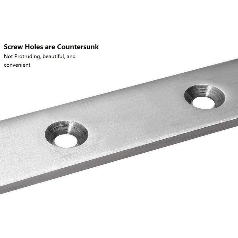TERF® 10 Pcs Zinc Plated Solid Steel 50mm X 15mm