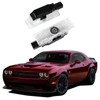2 Pcs Never Fade Door Light Logo, Projection Ghost Shadow