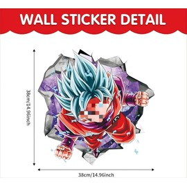 Wall Tattoo Children's Wall Stickers Anime Poster Sticker Wall Sticker for Children Wall Sticker for Children (10209)