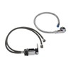 Shampoo Bowl Faucet Rust Resistant 70cm Hose Zinc Alloy Structure