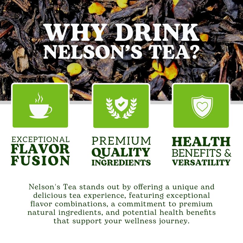 Nelson's Tea - Vanilla Honey Pear - Black Loose Leaf