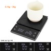 QWORK® Multifunctional Digital Coffee Scales Kitchen Scales with Timer 0.1