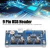 9 Pin USB Header 1 Male to 4 Female Extension