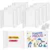 Doubleggs 10 Pack Small Trifold Poster Board 26"x17", Presentation Boards